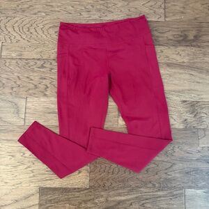 Constantly Varied Gear CVG full length red leggings size XL